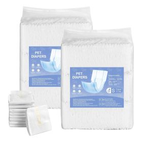 VEVOR Disposable Male Dog Diapers Super Absorbent Male Dog Wraps S 144 Count