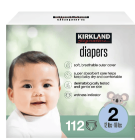 Kirkland Signature Diaper Size 2, 112-count